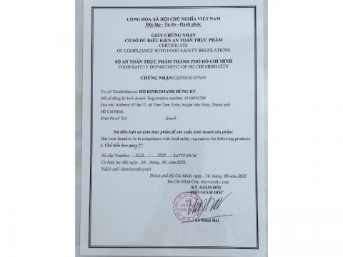 Heo quay đạt chuẩn ATVSTP