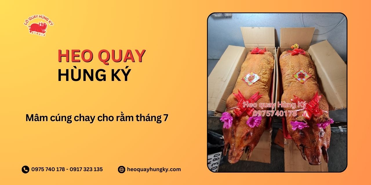 Mâm cúng chay cho rằm tháng 7