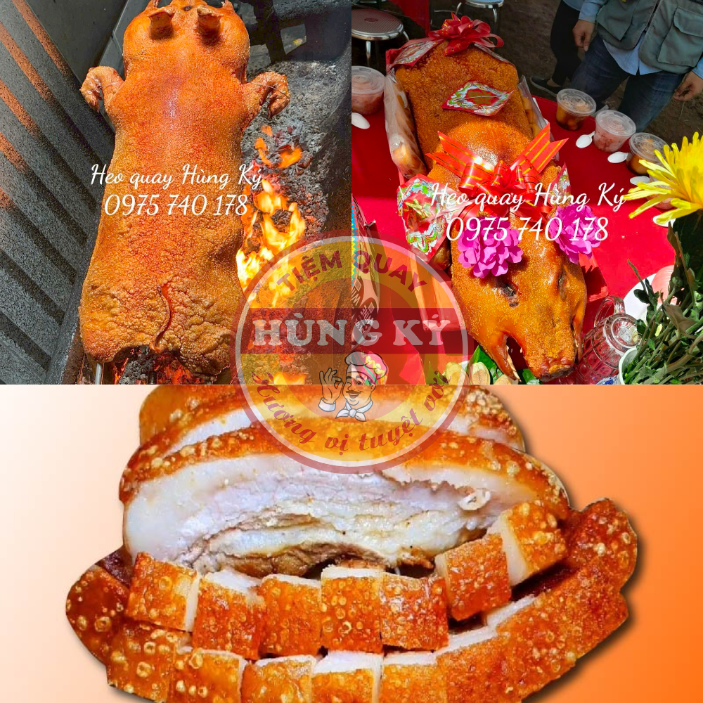 Các loại heo quay dùng trong lễ cúng
