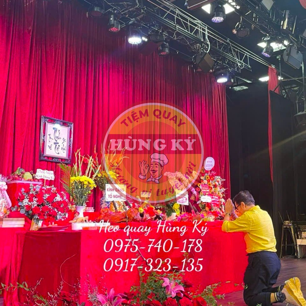 Các sự kiện và lễ cúng phù hợp đặt heo quay