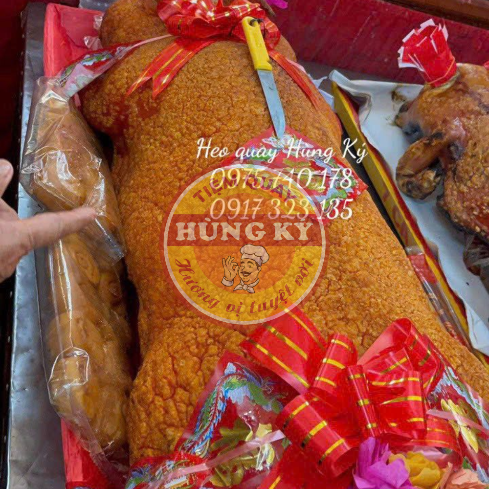 Đặt mua heo quay cúng tổ ngành xây dựng tại Heo Quay Hùng Ký