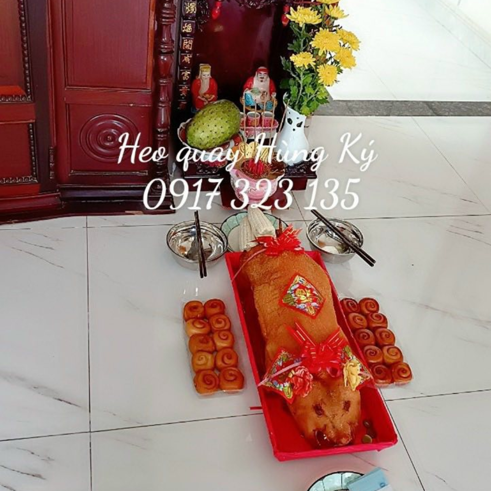 Giới thiệu về ý nghĩa của heo quay trong lễ khai trương