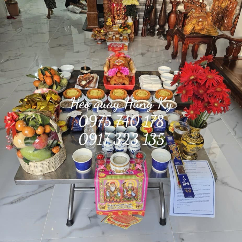 Phong tục cúng Tất Niên với heo quay của người dân Củ Chi