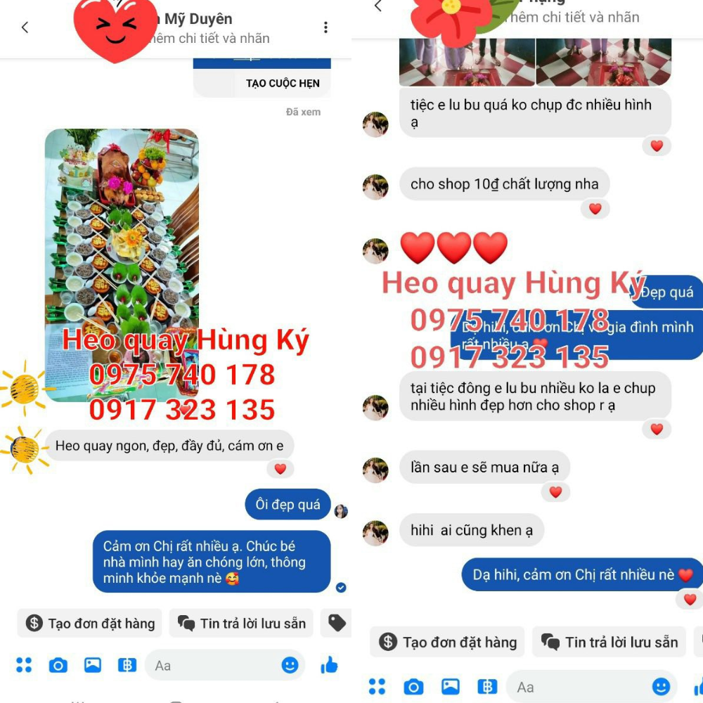 Quy trình đặt heo quay cúng tại Hùng Ký