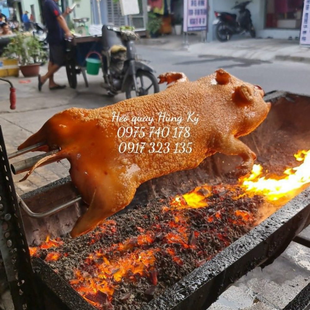 Quy trình thực hiện lễ cúng khai trương bằng heo sữa quay