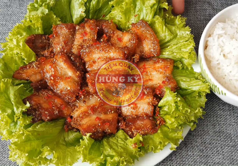 Thịt nạc rang muối ớt cay nồng